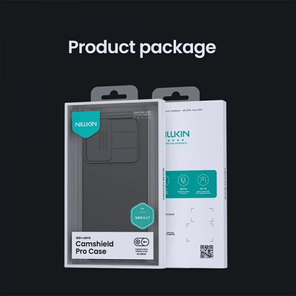 Nillkin Samsung Galaxy A17 Cover CamShield Pro Sort