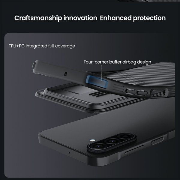Nillkin Samsung Galaxy A17 Cover CamShield Pro Sort