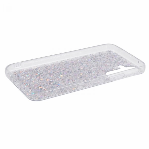Nordic Covers Samsung Galaxy A34 5G Cover Sparkle Series Stardust Silver