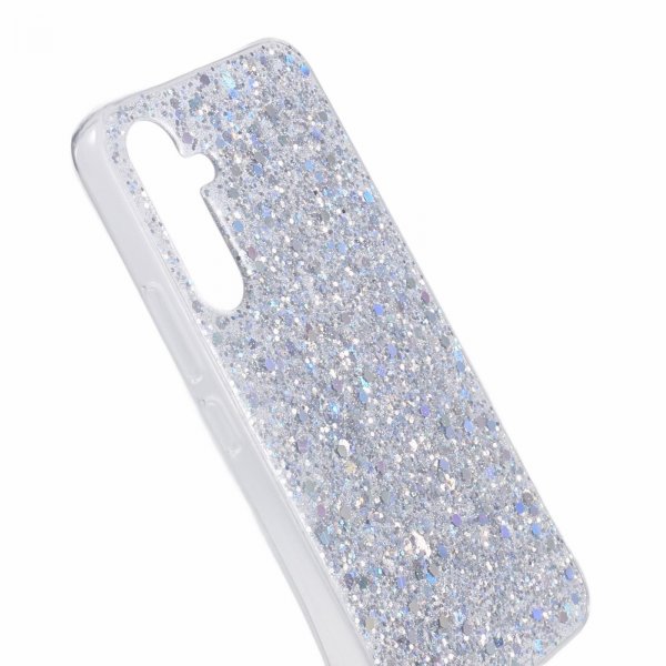 Nordic Covers Samsung Galaxy A34 5G Cover Sparkle Series Stardust Silver