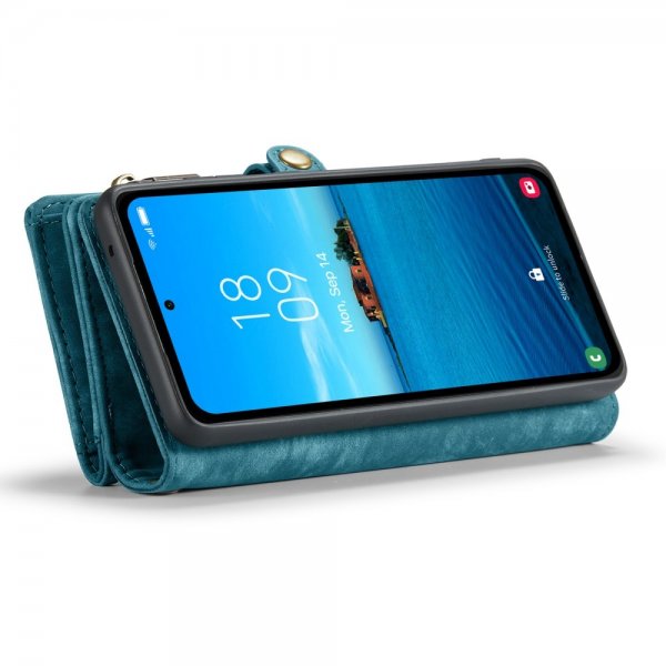 CaseMe Samsung Galaxy A35 Etui 008 Series Aftageligt Cover Blå