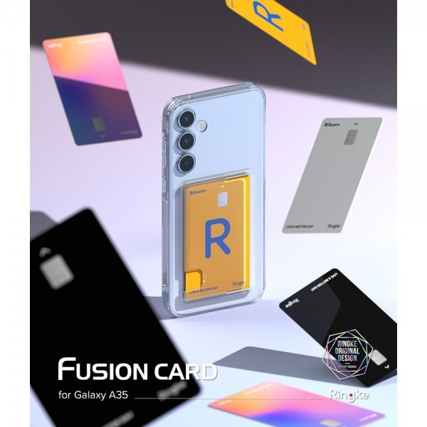 Ringke Samsung Galaxy A35 Cover Fusion Card Klar