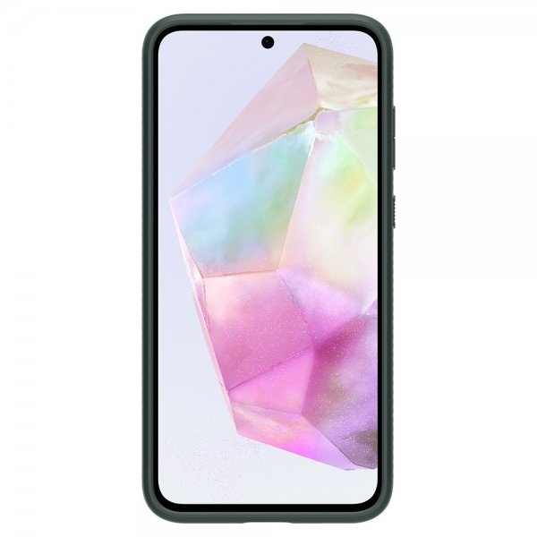 Spigen Samsung Galaxy A35 Cover Liquid Air Abyss Green