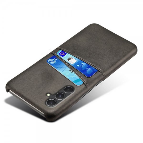 Samsung Galaxy A35 Cover med to Kortlommer Sort