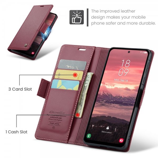 CaseMe Samsung Galaxy A36 Etui 023 Series Rød