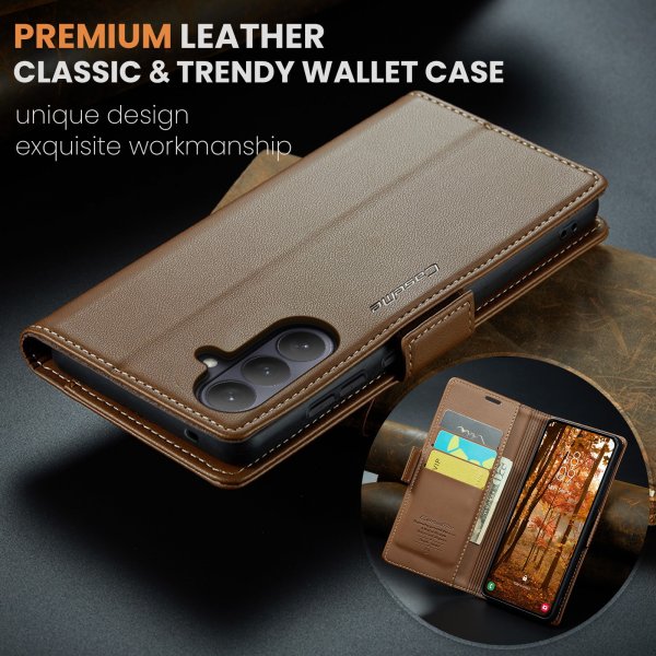 CaseMe Samsung Galaxy A37 Cover 023 Series Brun