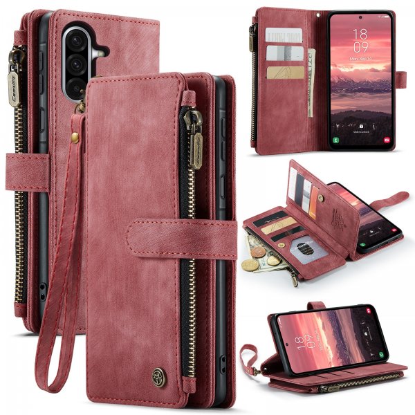 CaseMe Samsung Galaxy A37 Cover C30 Series Rød