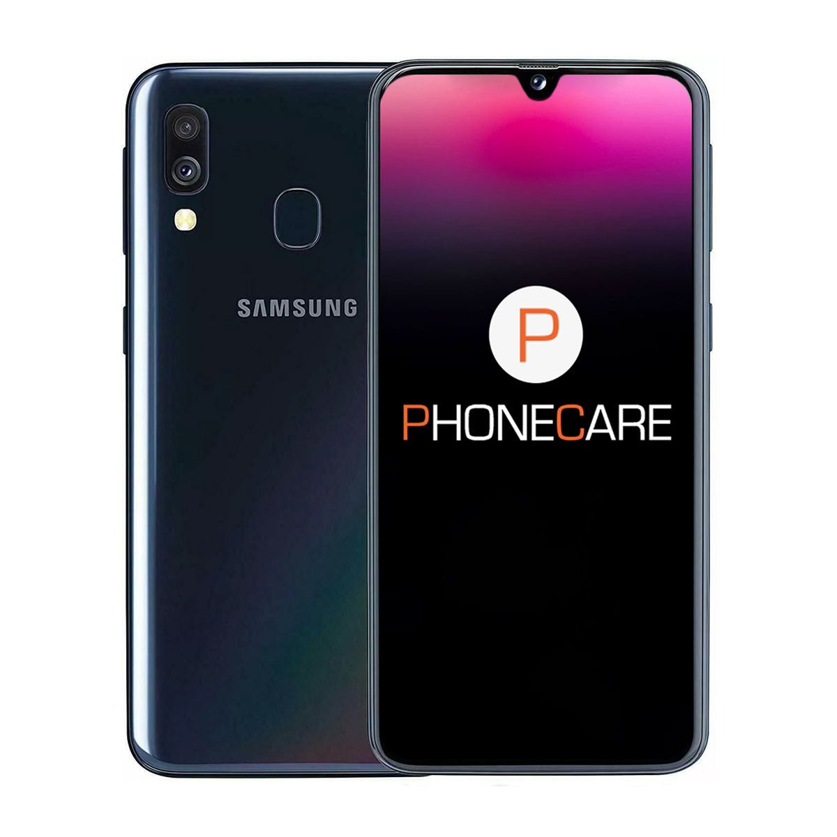 Brugt Samsung Galaxy A40 64GB Sort – Brugt stand