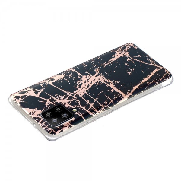 Samsung Galaxy A42 5G Cover Marmor Sort