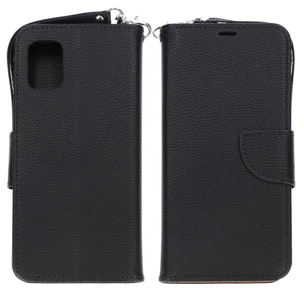 Samsung Galaxy A51 Cover med Stativ Sort