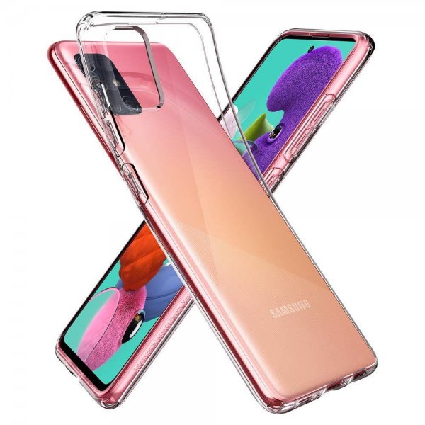 Spigen Samsung Galaxy A51 Cover Liquid Crystal Crystal Clear