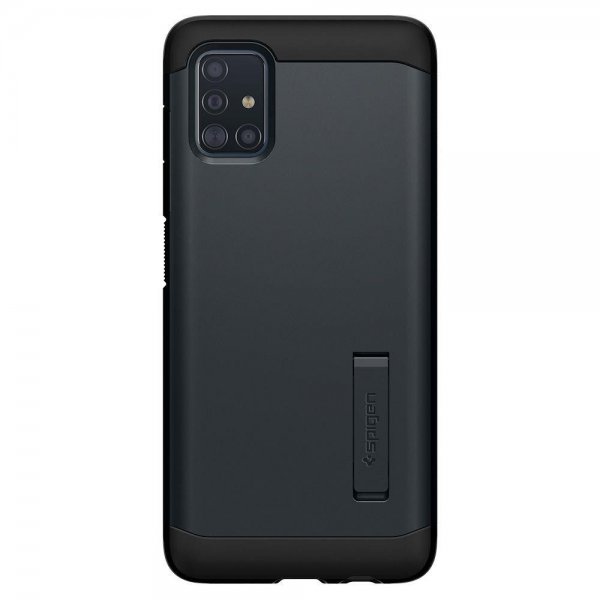 Spigen Samsung Galaxy A51 Cover Tough Armor Metal Slate