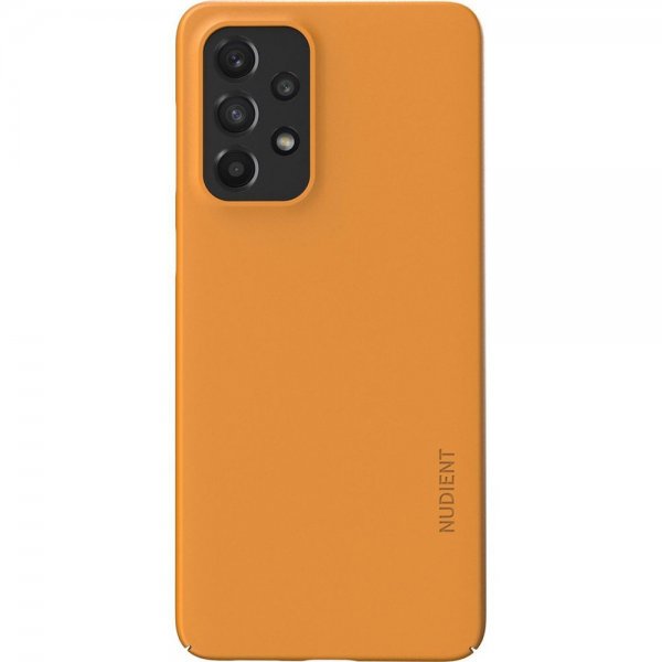 Nudient Samsung Galaxy A53 5G Cover Thin Case V3 Saffron Yellow