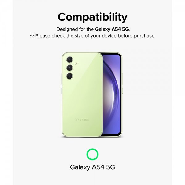 Ringke Samsung Galaxy A54 5G Kamerabeskyttelse Kamera Linse Ramme Sort