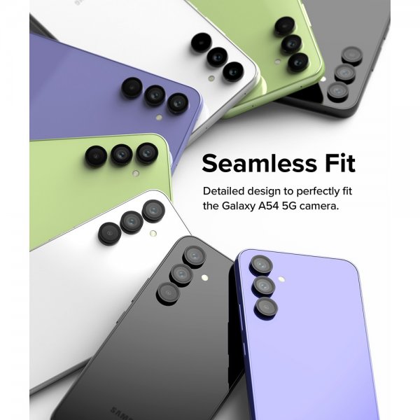 Ringke Samsung Galaxy A54 5G Kamerabeskyttelse Kamera Linse Ramme Sort