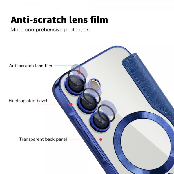 Samsung Galaxy A55 Cover MagSafe Blå