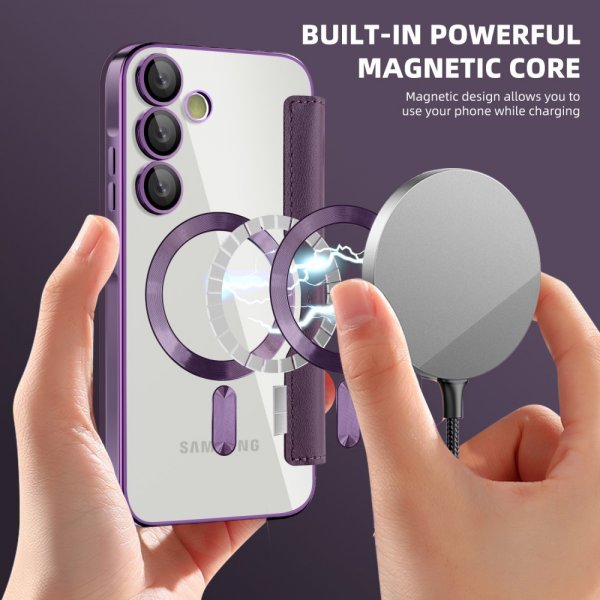 Samsung Galaxy A55 Cover MagSafe Lilla