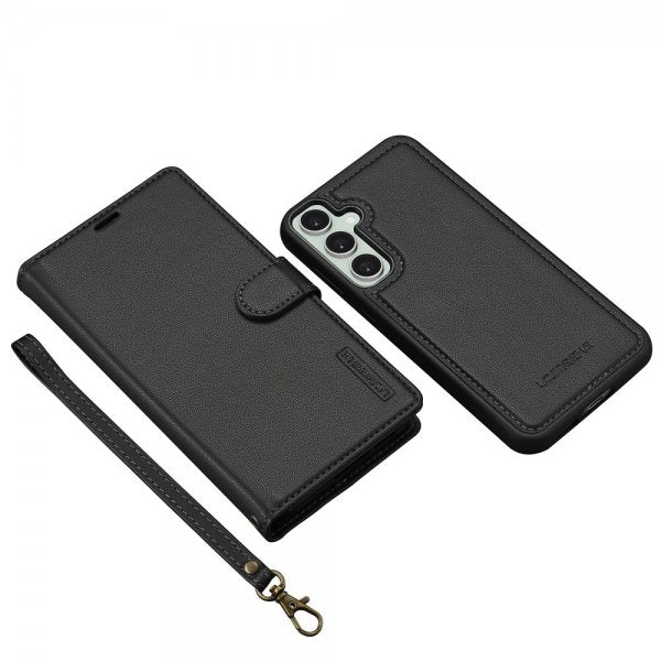 Lc.Imeeke Samsung Galaxy A55 Cover med Aftageligt Cover L2 Series MagSafe Sort