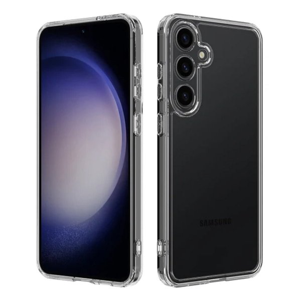 Rvelon Samsung Galaxy A55 Cover Stødsikkert Gennemsigtigt