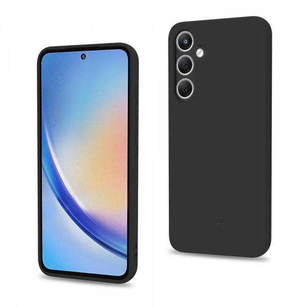 Celly Samsung Galaxy A55 Cover CROMO Sort
