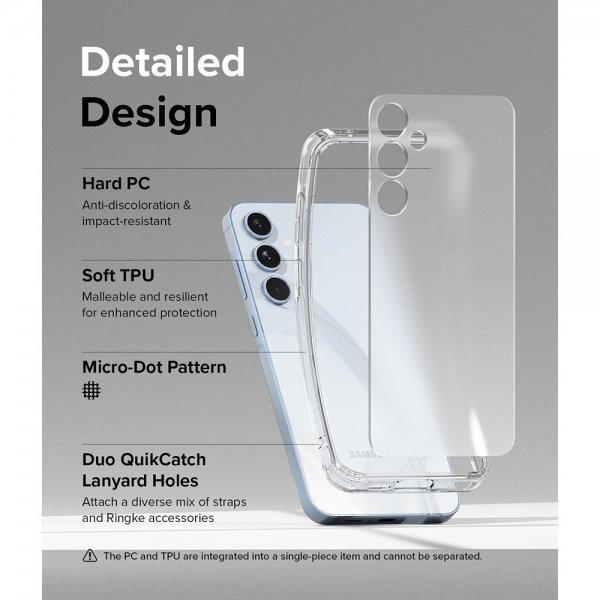 Ringke Samsung Galaxy A55 Cover Fusion Matte Clear