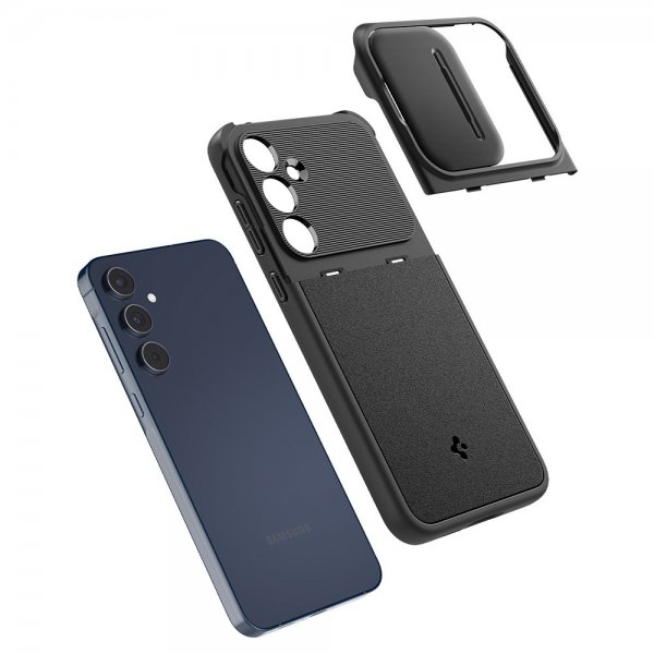 Spigen Samsung Galaxy A55 Cover Optik Armor Sort