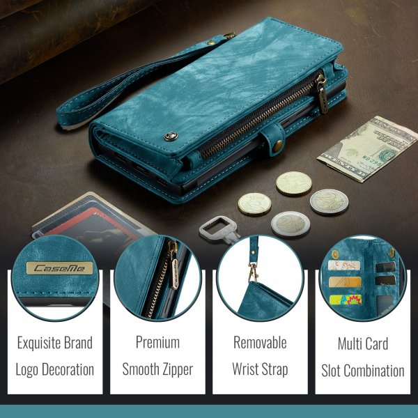 CaseMe Samsung Galaxy A57 Etui 008 Series Aftageligt Cover Blå