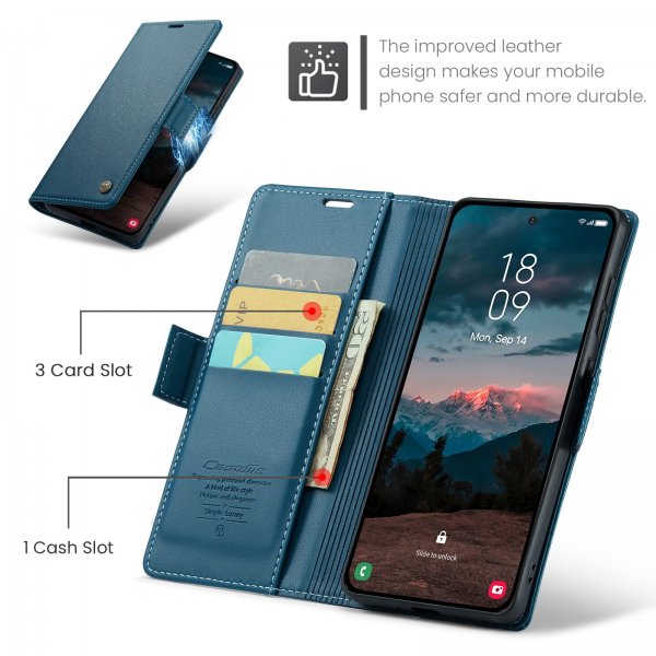 CaseMe Samsung Galaxy A57 Cover 023 Series Blå