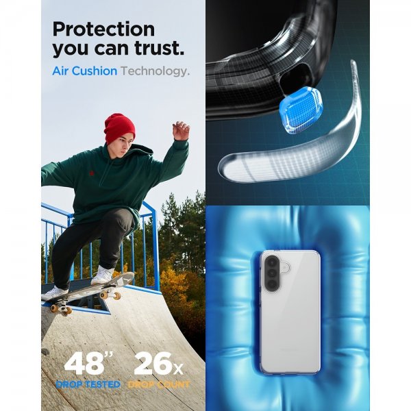 Spigen Samsung Galaxy A57 Cover Liquid Crystal Crystal Clear