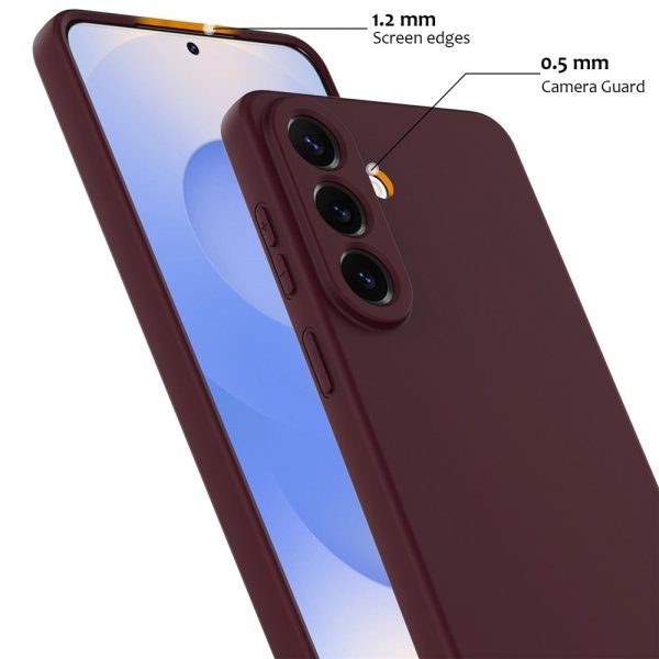 Samsung Galaxy A57 Cover med rem Silikone MagSafe Rød