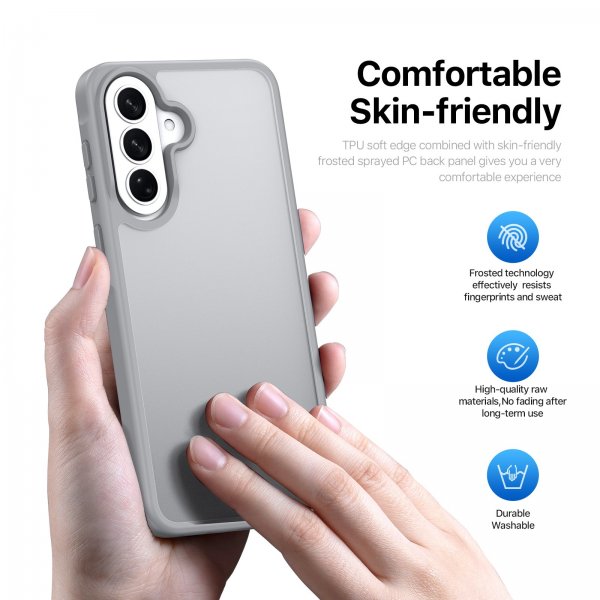Dux Ducis Samsung Galaxy A57 Cover Yind Series Grå