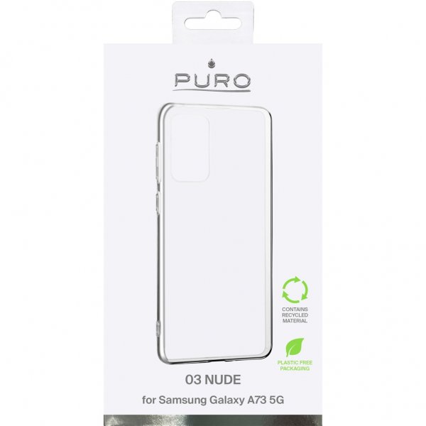 Puro Samsung Galaxy A73 Cover Nude Gennemsigtig