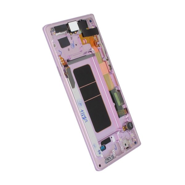 Samsung Galaxy Note 9 (SM-N960F) Skærm med LCD Display Original - Lavendel