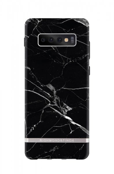 Richmond & Finch Samsung Galaxy S10 Plus Cover Black Marble