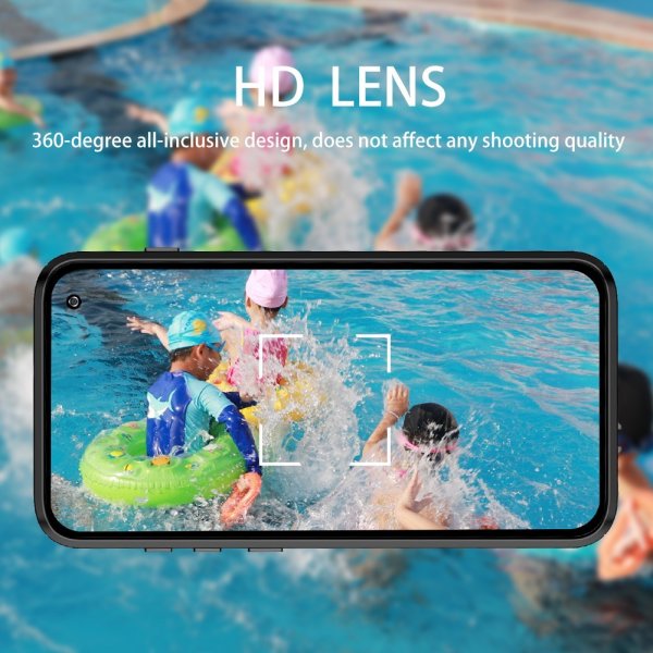 Redpepper Samsung Galaxy S10 Cover Vandafvisende IP68 Sort