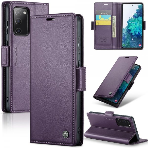 CaseMe Samsung Galaxy S20 FE Etui 023 Serie Lilla