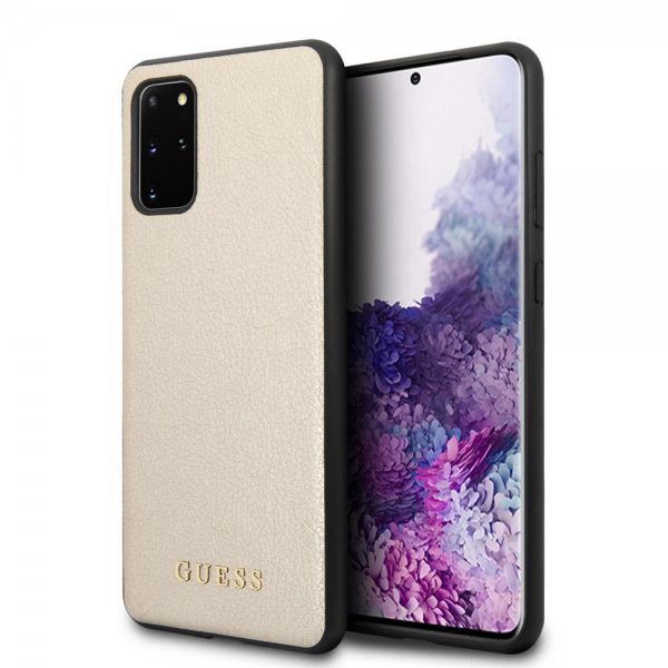 Guess Samsung Galaxy S20 Plus Cover Iridescent Guld