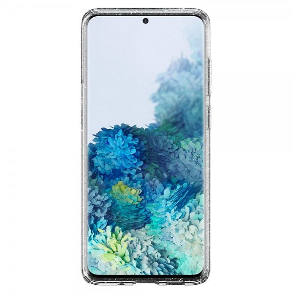 Spigen Samsung Galaxy S20 Plus Cover Liquid Crystal Glitter Crystal Quartz