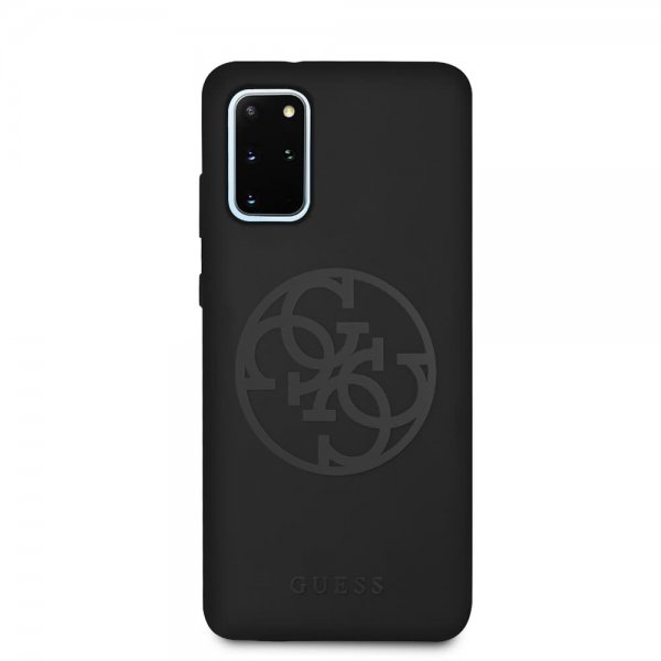 Guess Samsung Galaxy S20 Plus Cover med Logo Sort