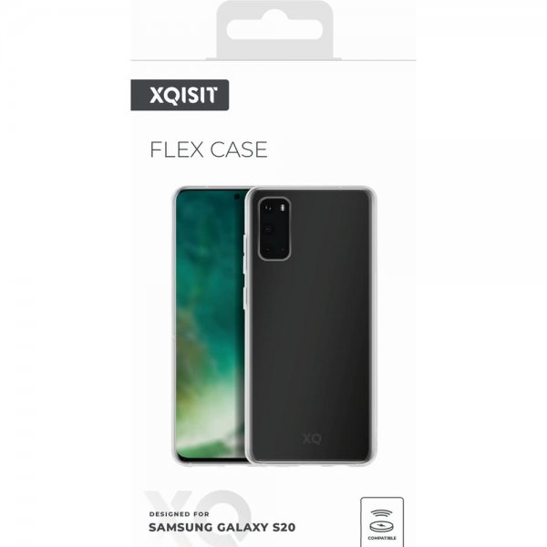Xqisit Samsung Galaxy S20 Cover Flex Case Transparent