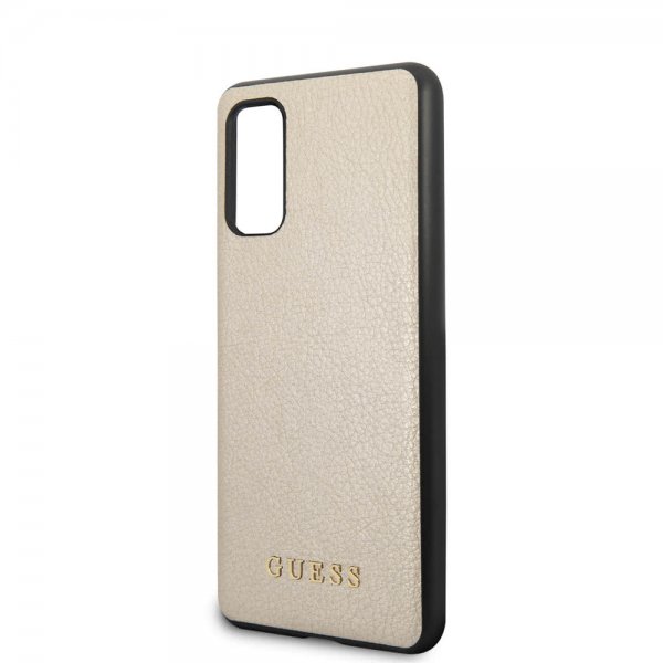 Guess Samsung Galaxy S20 Cover Iridescent Cover Guld