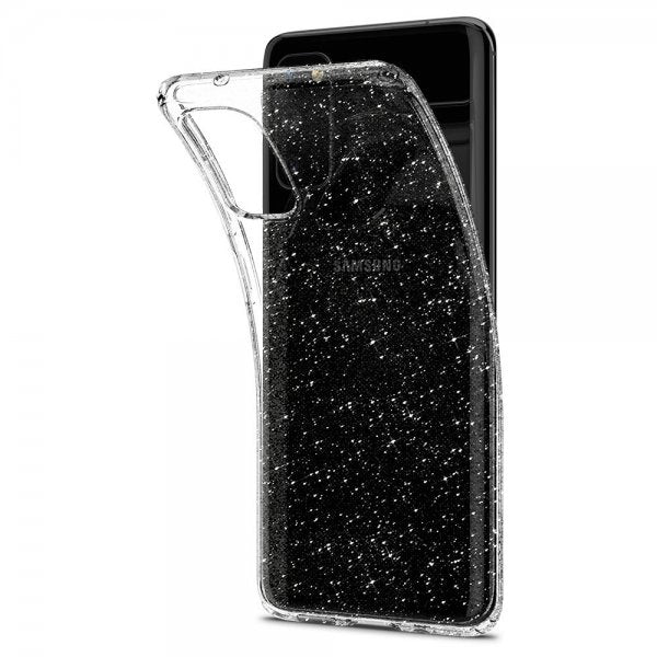 Spigen Samsung Galaxy S20 Cover Liquid Crystal Glitter Crystal Quartz