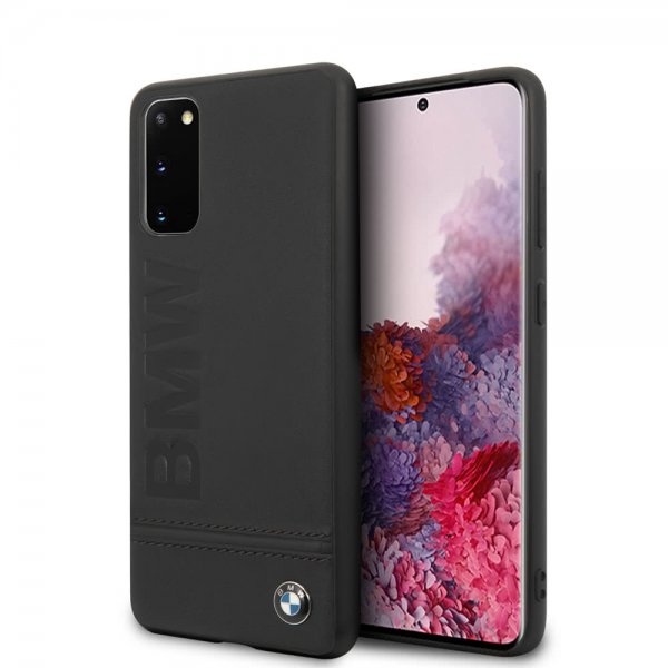 BMW Samsung Galaxy S20 Cover med Logo Sort