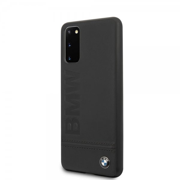 BMW Samsung Galaxy S20 Cover med Logo Sort