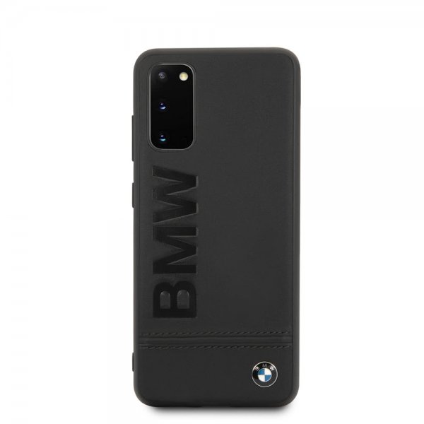 BMW Samsung Galaxy S20 Cover med Logo Sort