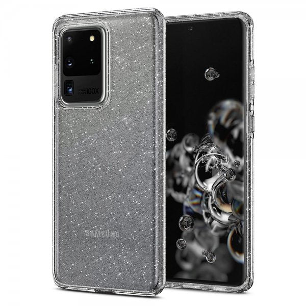 Spigen Samsung Galaxy S20 Ultra Cover Liquid Crystal Glitter Crystal Quartz