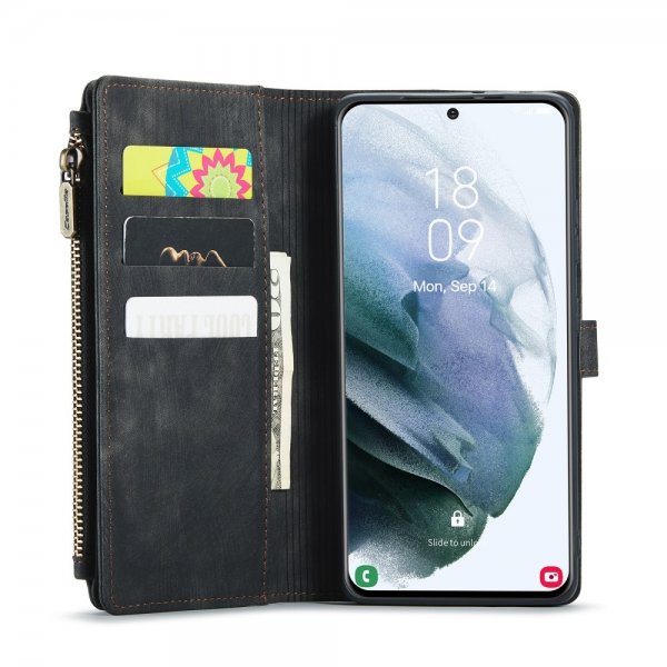CaseMe Samsung Galaxy S21 FE Etui C30 Series Sort
