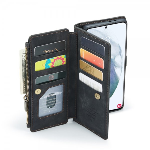 CaseMe Samsung Galaxy S21 FE Etui C30 Series Sort