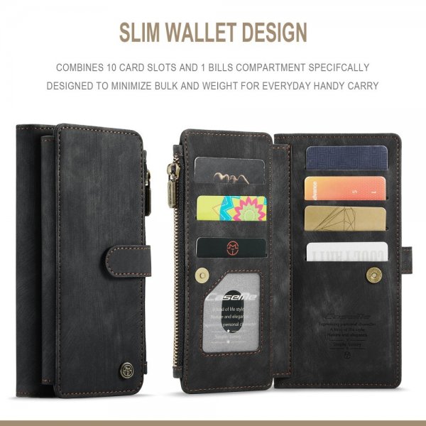 CaseMe Samsung Galaxy S21 FE Etui C30 Series Sort