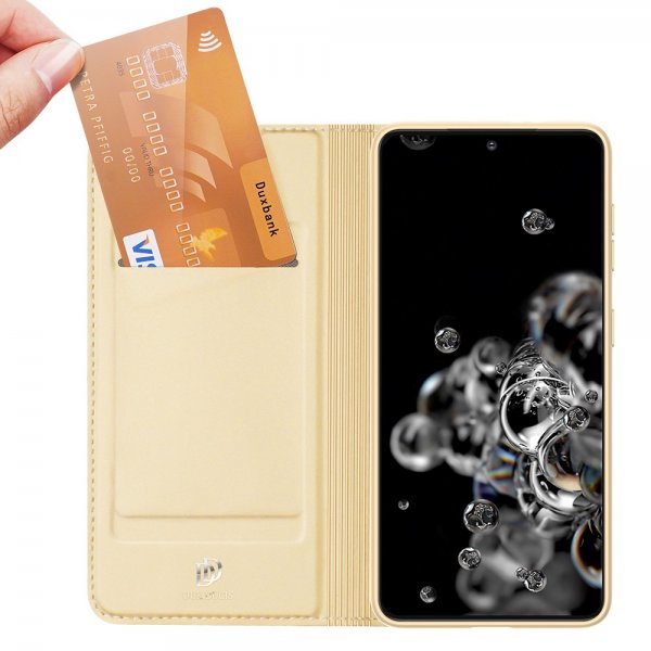 Dux Ducis Samsung Galaxy S21 Cover Skin Pro Series Guld